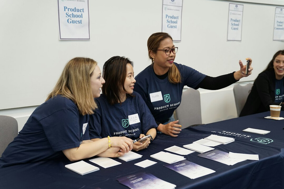 group discussion at table